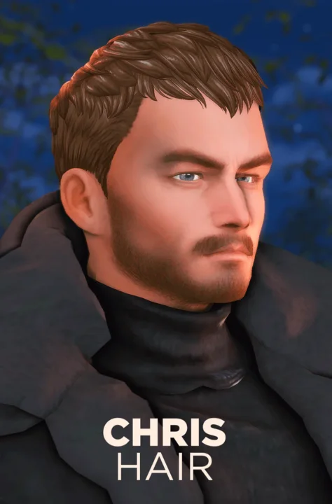 Chris Redfield Hair