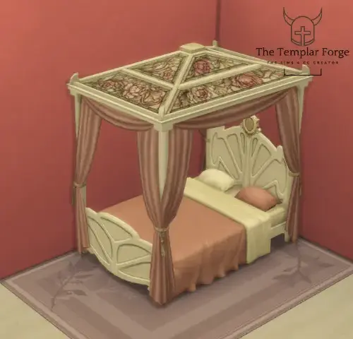 Rosewood Pavillon - Stained Glass Canopy Bed