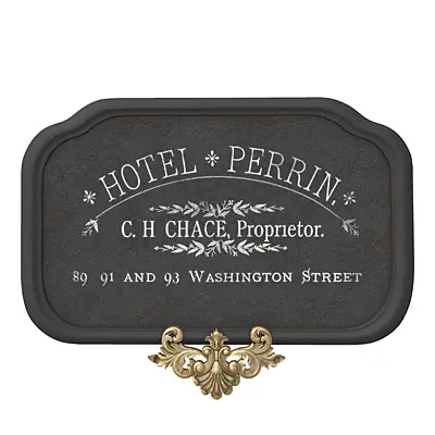 KHD Fleur Chalkboard