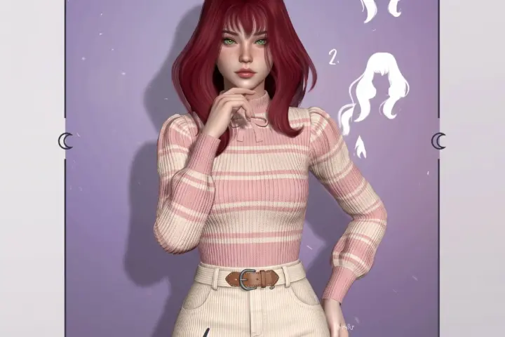 Usagi - Bloom Hairstyle - Straight Version