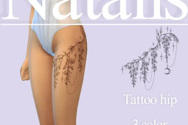 Tattoo Hip N02ⁿᵃᵗᵃˡⁱˢ