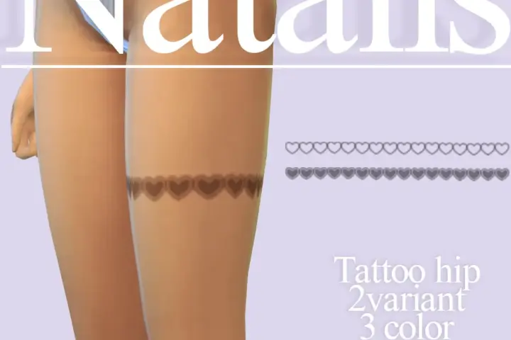 Tattoo Hip N01ⁿᵃᵗᵃˡⁱˢ