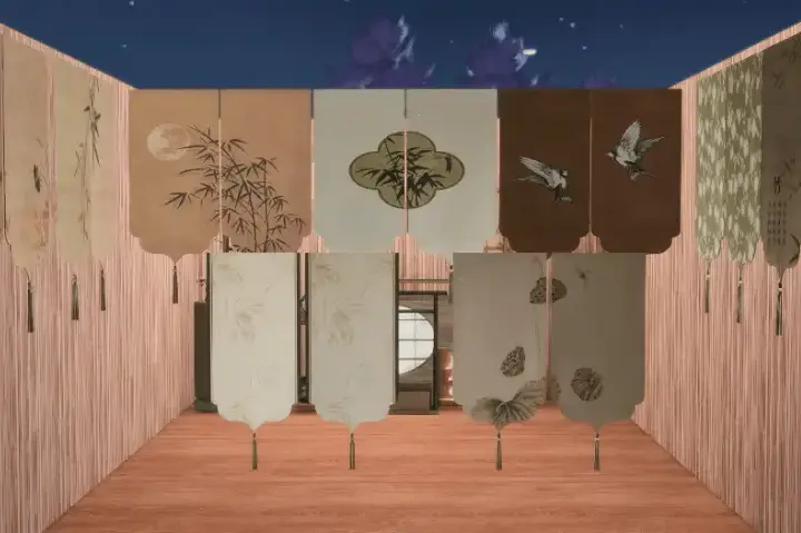 Oriental-Chinese Decor Set
