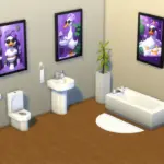 Cool duck in the bathroom, 3 types of colorful, funny duck bathroom paintings