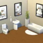 Cool duck in the bathroom, 3 types of colorful, funny duck bathroom paintings