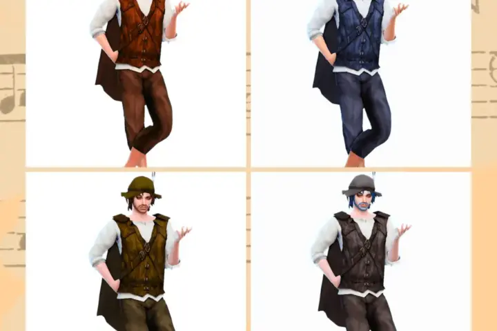 [JBTN] A Bard's Song Male Outfit