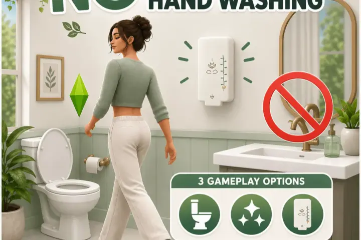 No Automatic Hand Washing