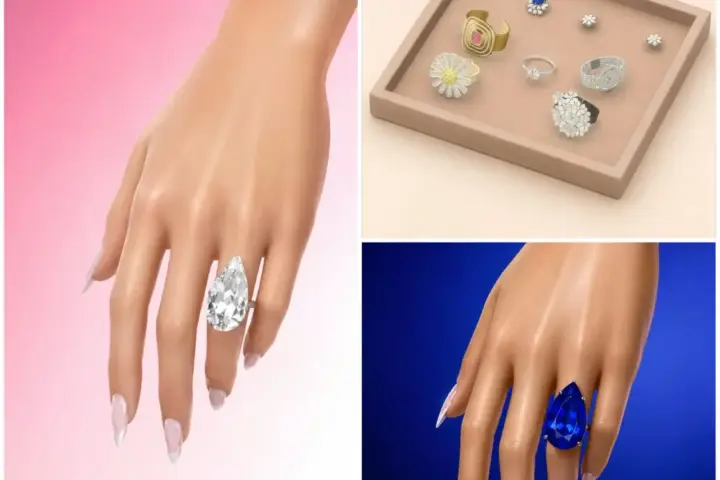 Jewellery Tray + BIG Diamond!