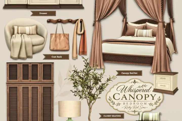 Whispered Canopy Bedroom