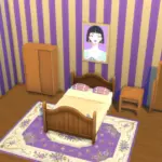 Retro Wavy Cottage Bedroom set