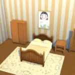 Retro Wavy Cottage Bedroom set