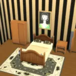 Retro Wavy Cottage Bedroom set