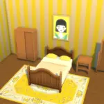 Retro Wavy Cottage Bedroom set