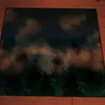 Dipper's Galaxy Curtain + Rug