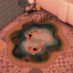 Donut co. Don't Forget To Feed the Koi Rug