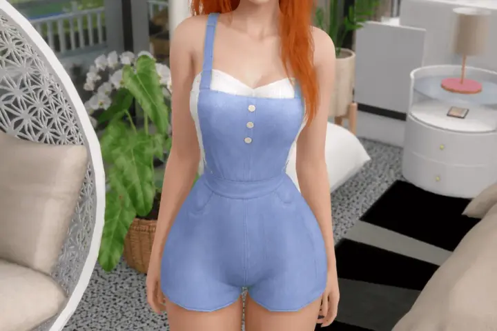 Cute Short Overalls - Garden's Time