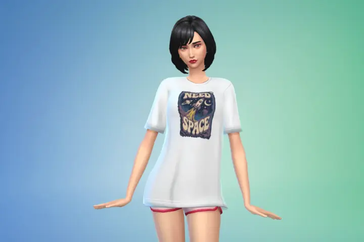 IDxA Streetwear Shirt Space Women