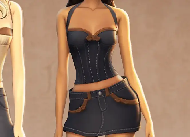 La Gilda Denim Set