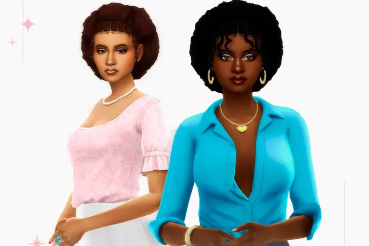 Woman Hairstyle - Star - Version 2