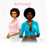 Woman Hairstyle - Star - Version 1