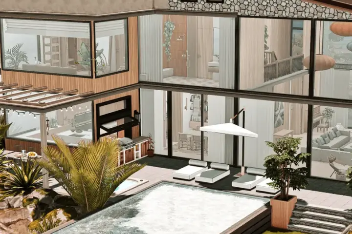 Midcentury Modern Family Home - CC Version | Copperdale