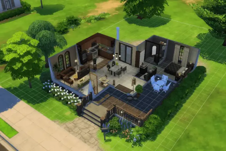 Moderne Groundfloor house