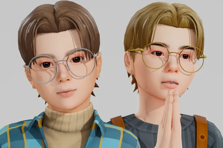 Dylan Hair - Kids Version