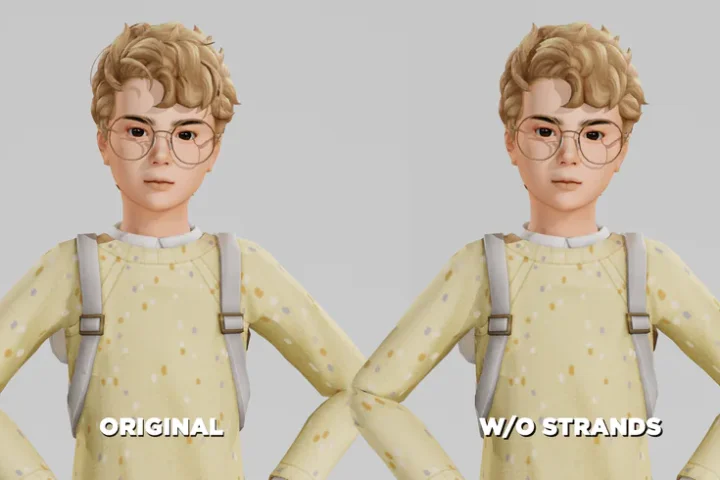 Carl Hair - Kids Version