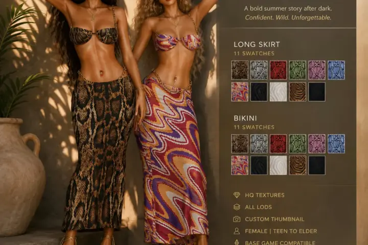 SUMMER AFFAIR SET - Midnight Sun