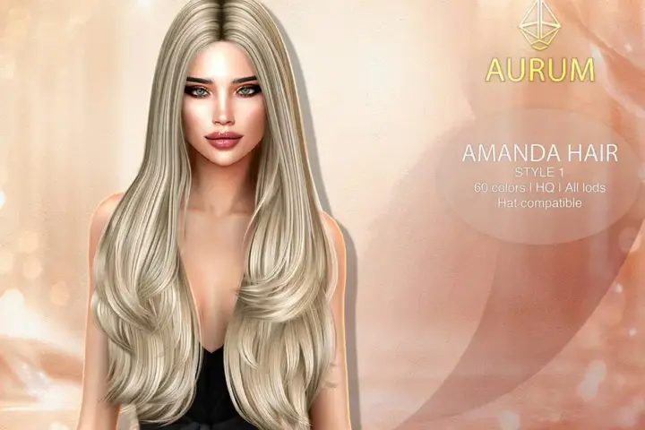 Женская прическа - Amanda Hair Style 1