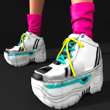 SAVAGE COLLECTION - LURKER CHUNKY SNEAKERS WITH SOCKS - ELEVATED