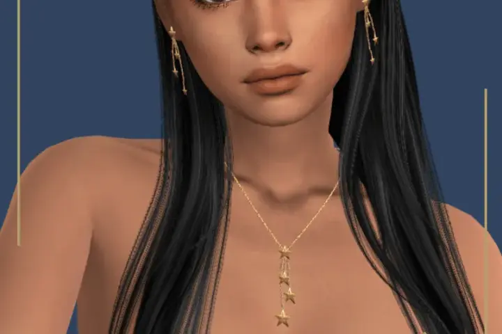 Chained Star Necklace