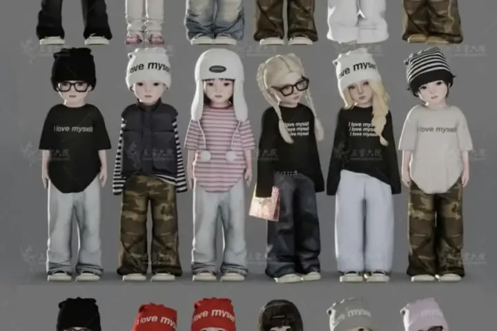 Children's Clothing Series Part 2 - Toddler Clothing for Boys and Girls 30CC
