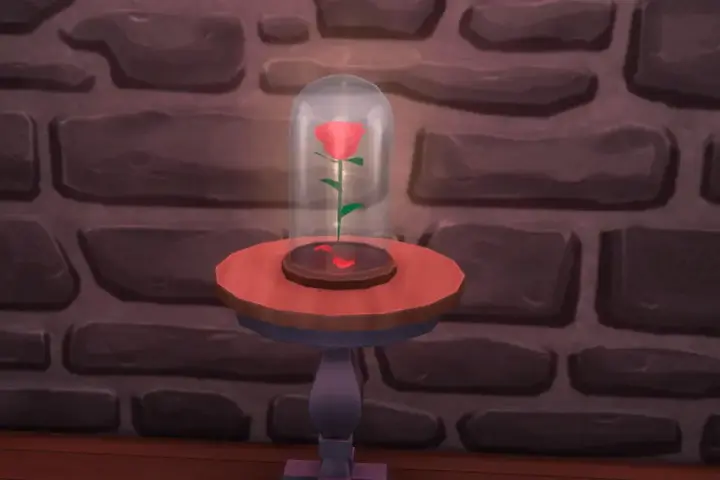 Enchanted Rose Lamp