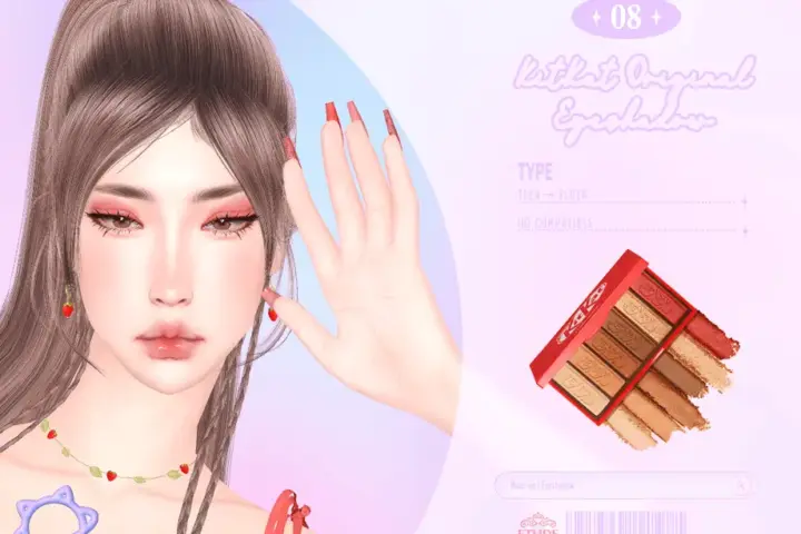 YuumiaUniverse × Etude House KitKat Original Eyeshadow