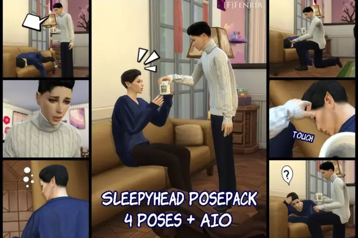 [F] Sleepyhead Posepack