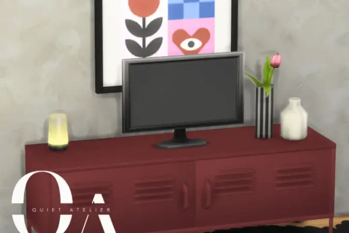Quiet Atelier - Trak TV Stand