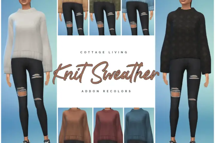 Knit Sweather - Cottage Living Addon