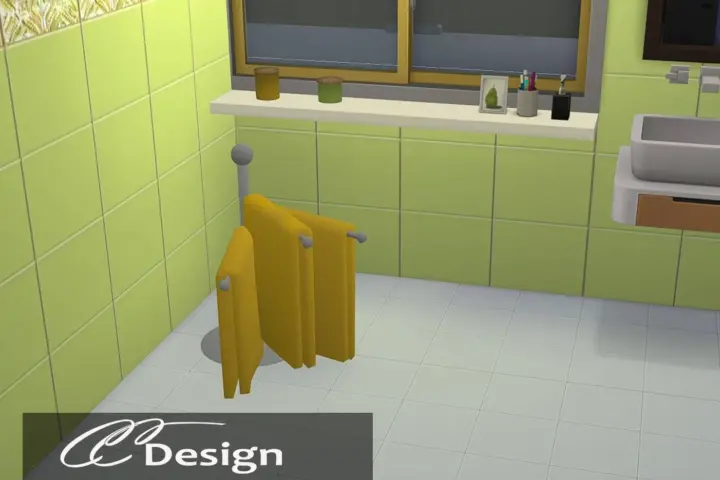 A practical towel stand