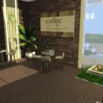 Cozy & modern café - No Cc