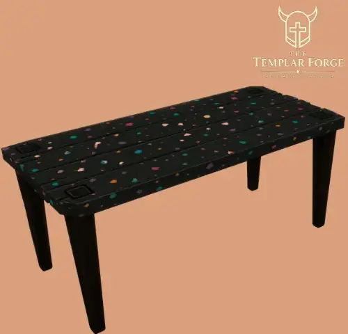 Confetti Stone Table