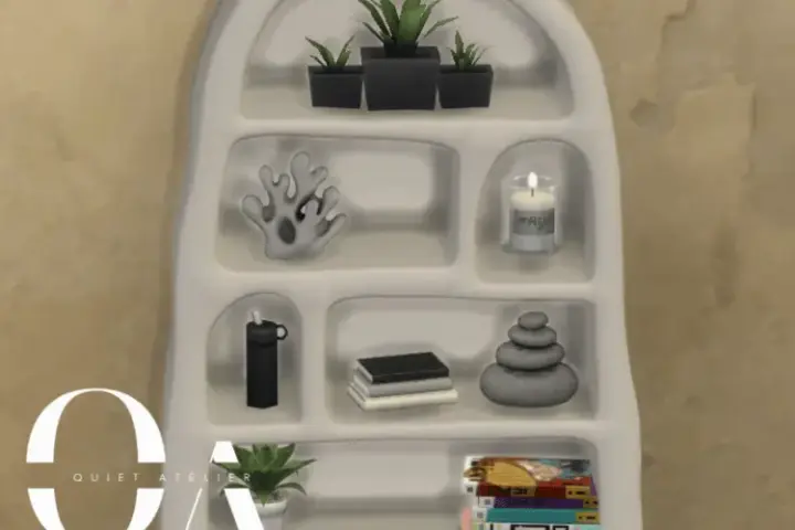 Quiet Atelier - Arched Shelf