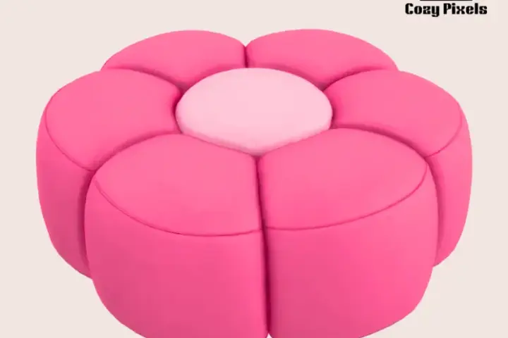 Flower Ottoman