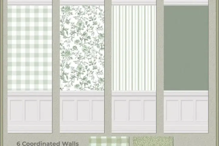 Cottage Days Coordinated Wallpapers & Carpets