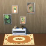 Vibrant botanical pictures, flower rugs and flower lamps collection