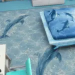Dolphin Dreams Bedroom Set Full Base Game