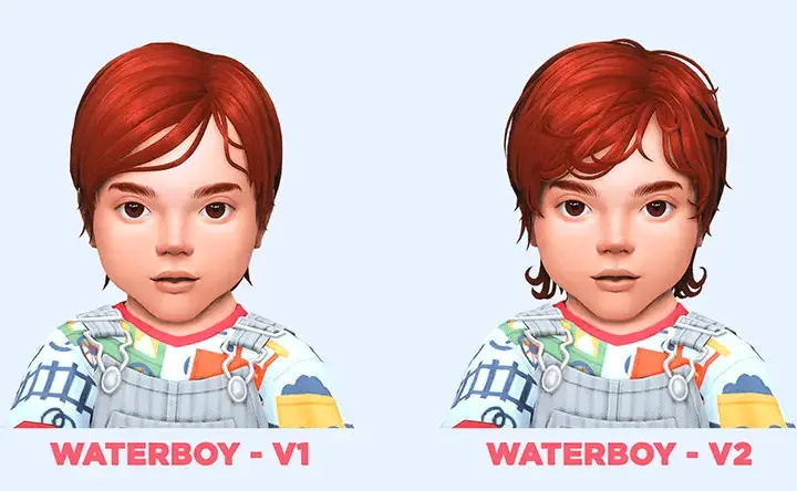 Waterboy Hair - Infants Conversion