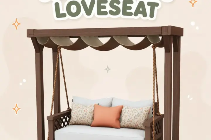 Garden Swing Loveseat