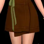 Wrap Mini Skirt - Safari Collection