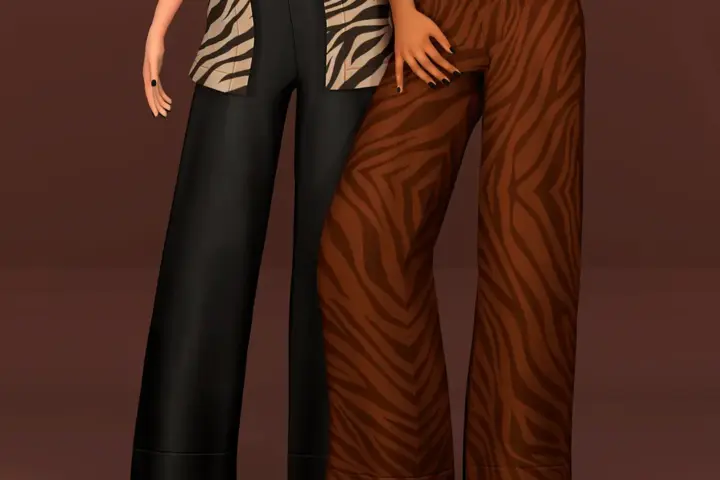 Palazzo Pants - Safari Collection